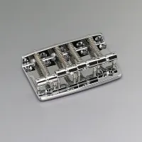 203B-4-C Бридж (струнодержатель) для бас-гитары, хром, Gotoh