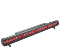 DTS FOS.S 100 POWER (Ex FOS 100 SOLO POWER)  FC, SP, IP20, Black Линейный LED светильник, 7028 Lux/3 m, 8864 Lum, 24 Full Colour (RGBW) LEDs, угол 15‘, DMX 512, 200 Вт, 990*100*78 mm, 7,5 kg