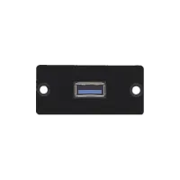 Kramer WU3-AA (B)- Модуль-переходник USB 3.0 тип А (розетка-розетка), черный