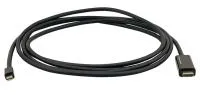 Kramer [c-mdp/hm/uhd-6] активный кабель mini displayport (вилка)-hdmi 4k (вилка), 1,8 м