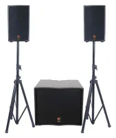 EUROSOUND FOCUS-1100A-USB + Чехлы - Акустический комплект