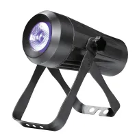 SILVER STAR SS333 apari SPOTX2 Светодиодный прожектор, 1 RGBW LED 10 W, оптика 20°,  управление DMX-512 - 3/4/5/6/9 каналов, авто режим, цветовые макросы, строб-эффект, диммер, 12 Вт. 212x124x80 мм. Вес 0,3 кг. Цвет корпуса: черный