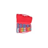 Wisemann wg glokenspiel 013190  детский глокеншпиль, 25 клавиш, с палочками, розовый кейс