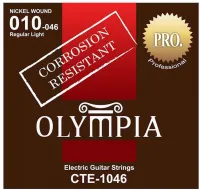 OLYMPIA CTE1046 Coated Nickel Wound струны д/эл.гитары