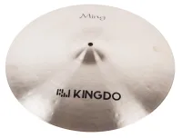 KINGDO 17" MING CRASH Тарелка крэш 17", B20, средней толщины, традиционная отделка, теплый и насыщенный тембр