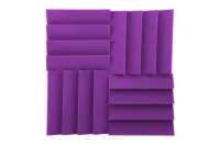 ECHOTON Aura 300 - Акустический поролон 600*600*50мм (комплект из 4 шт 300*300*50мм) фиолетовый