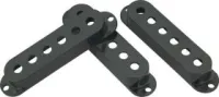DIMARZIO VINTAGE STRAT PICKUP COVER SET DM2000AW комплект пластиковых крышек для звукоснимателей типа single, 3 шт, цвет состаре