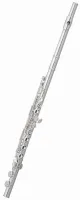Flute Pearl Quantz PF-F505E - Student model with Forza headjoint, offset G, split E mechanism and closed holes. Silver-plated head and body.