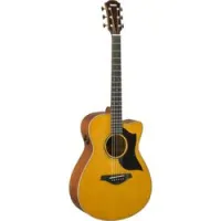 Yamaha AC5M VNAT ARE  электроакустическая гитара, задняя дека и обечайка из массива махагоне
