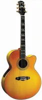 Acoustic guitar Peerless PSJ-65CE - Cutaway super jumbo acoustic guitar with arched back, laminated maple body, maple neck and rosewood fingerboard. Built-in Fishman Prefix Plus-T pickup system.