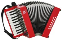 *Mini-I-22/12 Mini Аккордеон детский 22/12/I, цветной, Weltmeister