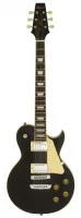 ARIA PE-350STD AGBK - электрогитара, 22 лада, Les Paul, корпус: липа, гриф: окуме, вклееный, накладка: палисандр, звукосниматели: HH, регулировки: 2х громкость, 2х тон, 3х позиционный переключатель, цвет: Aged Black