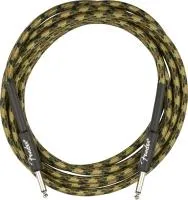 FENDER PRO Series INST Cable 10" Woodland Camo