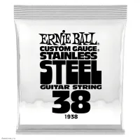 ERNIE BALL 1938 Stainless Steel .038 - Струна одиночная для электрогитары