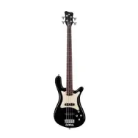 Warwick streamer cv bk shp  teambuilt бас-гитара, пассивная электроника, чехол, цвет черный