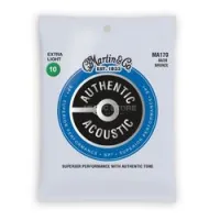 Martin MA170  струны для акустической гитары 10-47, бронза 80/20