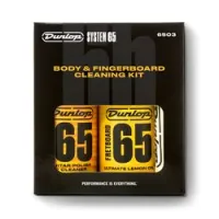 Dunlop 6503 system 65 cleaning kit  набор для ухода за гитарой, 2 средства: лим. масло и полиро