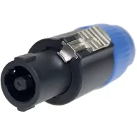 Adam hall 7871 - разъем speakon, female, 4-pole, черный