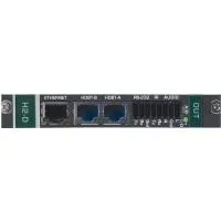 Kramer [dtaxrd2p-out2-f34/standalone] модуль c 2 выходами hdbaset (витая пара), передача hdmi, аудио; поддержка 4к60 4:2:0, poe