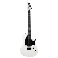 Solar guitars t2.6w sale  электрогитара, hh, fixed bridge, цвет белый матовый