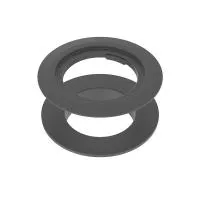 FORMING FUNCTION 9003500109- Адаптер для установки встраиваемой розетки Powerdot 935-PM60x в более крупное отверстие 80 мм, черный