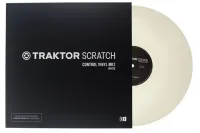 Виниловый диск с таймкодами [21808] Native Instruments [Traktor Scratch Pro Control Vinyl White Mk2] для системы Traktor Scratch Pro, цвет белый
