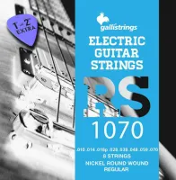 (010-070) GALLI STRINGS RS1070 - струны для 8-струнной гитары, натяжение Regular.