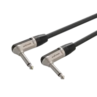 ROXTONE SGJJ130/0,6 Кабель инструментальный, 6,3mm угловой mono JACK (RJ2RPP-NN) угловой - 6,3mm угловой mono JACK (RJ2RPP-NN) угловой, 0.6м