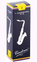 Tenor saxophone reeds Vandoren SR222 - Traditional tenor saxophone reed with strength 2. Price per pack of 5 pieces