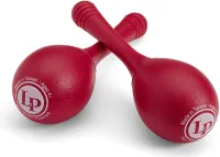Маракасы latin percussion rhythmix chickitas lpr010-ch - ручные шейкеры-маракасы. цвет вишневый