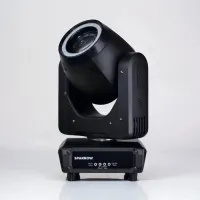 Вращающийся прожектор PROCBET SPARROW SPOT [SPOT / 60 Вт + 24 RGB светодиода / 10° / 7 цветов + белый + дополнительное RGB кольцо для визуальных эффектов / 1 призма / 5 гобо рисунков + открытый / 3 режима охлаждения / 4 кривых диммирования / ШИМ]