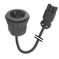 FORMING FUNCTION 9355055009- Встраиваемая розетка серии Powerdot для монтажа в стол