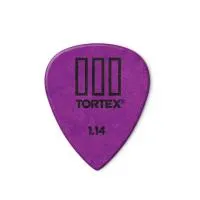 462R1.14 Dunlop TORTEX® TIII PICK медиатор, цвет фиолетовый 1 шт., 1.14 мм