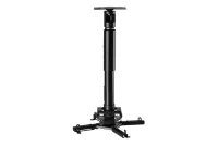 Универсальный потолочный комплект Wize Pro [PR18A] состоящий из крепления+штанги 30-46 см +площадки к потолку для проектора, макс. расстояние между крепежными отверстиями 470 мм, наклон +/- 20°, поворот +/- 8°, вращение 360°, до 35 кг, черн.