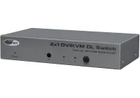 Gefen EXT-DVIKVM-241DL- 
			Коммутатор 2х1 сигналов интерфейсов DVI-D Dual Link, USB и аудио