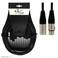 ALPHA AUDIO Peak Line кабель микрофонный XLR(f) - XLR(m) Neutrik, 3 м