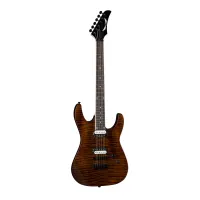 DEAN MD24 FM TGE - электрогитара,flame top, H+H, 24 лада,махагон,цвет:тигровый глаз