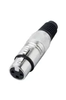 BESPECO SK037 Разъем XLR-M 3-pin, угол 90*. Корпус металл