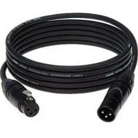 KLOTZ MB1X0750 готовый микрофонный кабель MY206, длина 7.5м, XLR/F Amphenol, металл - XLR/M Amphenol, металл