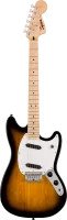 Fender Squier Sonic Mustang, Maple Fingerboard, White Pickguard, 2-color Sunburst