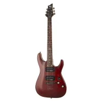 SCHECTER SGR C-1 WSN - Гитара электрическая, 6 струн, крепление грифа: на 4-х болтах; дека: липа; гриф: клен; мензура: 25,5"; накладка: палисандр; порожек: графит 42мм; лады: 24 medium; инкрустация: точки, готический крест на 12-м ладу; звукосниматели: SG