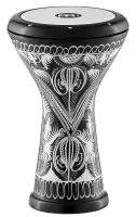 MEINL HE-3018 ALUMINUM DOUMBEK, HAND-ENGRAVED 8 1/2' думбек, алюминий, цвет чёрный.
