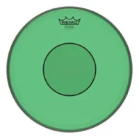 Remo p7-0314-ct-gn  14"powerstroke 77 пластик для барабана прозрачный, двойной, зеленый
