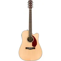 FENDER CD-140SCE DREAD NAT W/CASE электроакустическая гитара, цвет натуральный,...