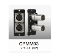 CPMM03 Модуль коммутационной панели CPM101 2 х XLR(F) 3р, Soundking
