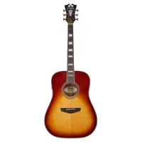 D'angelico premier lexington itb  электроакустическая гитара, dreadnought, цвет санберст
