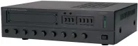 JDM TA-1060 Микшер-усилитель  60 Вт\100В, 5 микр.\лин.+телеф. входов, блок сирен, селектор зон, функция приоритетов, аварийный режим включения, возможность установки CD, тюнера, касс.деки, цифр. блока сообщений, питание 24\220 В