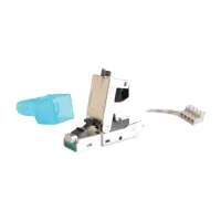 Procab VCR526A/S- Разъем RJ45 CAT6A STP (вилка) для экранированной витой пары, установка кабеля без инструмента