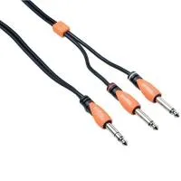 BESPECO SLYS2J500 Кабель готовый серии "SILOS", JACK stereo 6,3mm - 2 x JACK mono 6,3mm, длина 5м