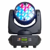 Ross Dazzling LED Beam 12х12W Вращающаяся голова светодиодная  12х12 Вт с узконаправленным светом и эффектом тоннеля - 18/29 DMX-каналов- 3 режима работы: DMX-512, звуковая активация и Master/Slave
- регулируемый стробоскопический эффект - электронная рег